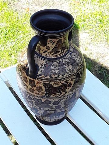 Vase grec, Moins de 50 cm, Enlèvement ou Envoi, Autres couleurs, Comme neuf