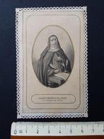 Santje Heiligenprentje met kant Holy card Marie Thérèse, Verzamelen, Bidprentjes en Rouwkaarten, Verzenden, Bidprentje