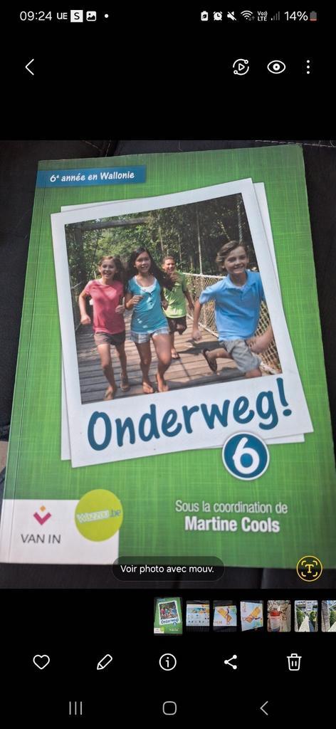 Notitieboek met 6 boeken Wallonie, Boeken, Schoolboeken, Zo goed als nieuw, Nederlands, BSO, Ophalen of Verzenden