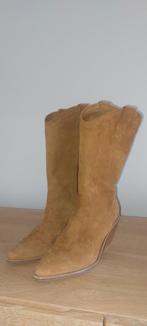 Paire de bottes dames, Beige, Porté, Enlèvement, Autre