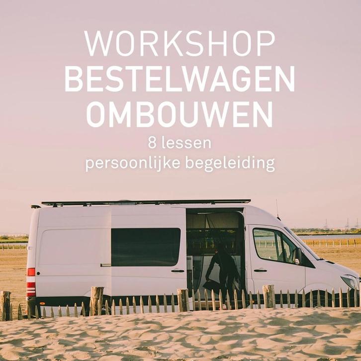 Workshop camper bouwen., Caravans en Kamperen, Mobilhomes, Particulier, Elektrisch, Ophalen