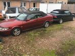 Saab 9-3 cabriolet LOT de 2 pièces, Autos, Saab, Cuir, Achat, Beige, Cabriolet