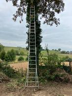 Ladder totale lengte 6 meter, 3 keer uitschuifbaar, Doe-het-zelf en Bouw, Ladders en Trappen, Ophalen, Ladder