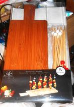 Prachtige aperitiefset, Ophalen of Verzenden, Nieuw, Rechthoekig, Hout