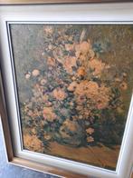 Toile de Renoir Auguste bouquet de printemps., Antiek en Kunst, Ophalen