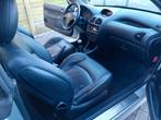 2005 Peugeot 206 Cabrio 1.6i / 145.999dkm Gekeurd Vvk!, Zwart, Cabriolet, Leder, Handgeschakeld