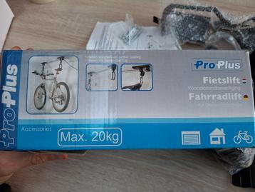 ProPlus Fiets ophangsysteem (plafondbevestiging) Ongebruikt beschikbaar voor biedingen