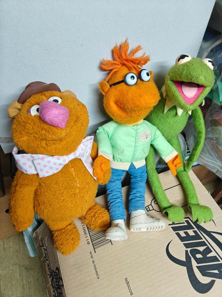 3 personages uit The Muppet Show, Verzamelen, Beelden en Beeldjes, Zo goed als nieuw, Fantasy, Ophalen of Verzenden