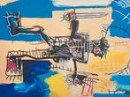 Jean Michel Basquiat: lithografie 50 bij 70 cm ingelijst, Antiek en Kunst, Ophalen of Verzenden