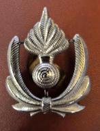 Broche voor politiepet, Ophalen of Verzenden, Rijkswacht, Embleem of Badge