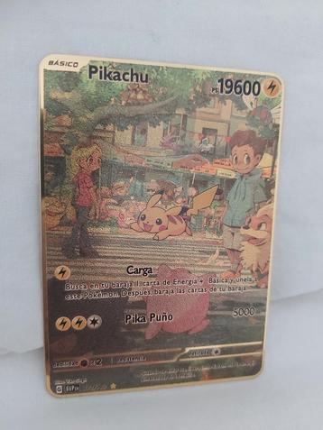 Metalen Pokemon kaart Metal Pikachu #173 beschikbaar voor biedingen