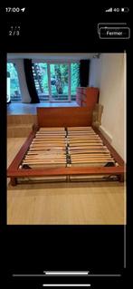 Bon état mais quelques taches de chaud sur un des côté, Maison & Meubles, Chambre à coucher | Lits, Enlèvement, Utilisé, Bois