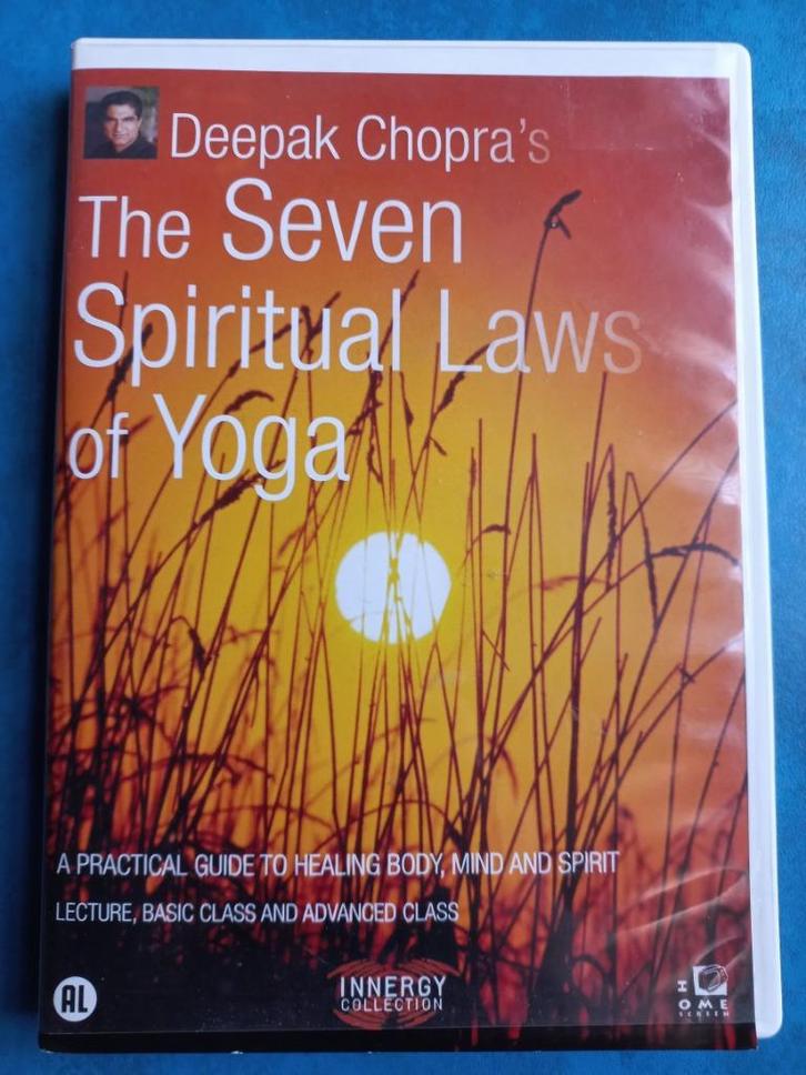 Deepak Chopra - Les sept lois spirituelles du yoga, CD & DVD, DVD | Sport & Fitness, Comme neuf, Cours ou Instructions, Yoga, Fitness ou Danse