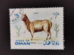 Oman - dieren, Ophalen of Verzenden, Gestempeld