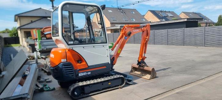Kubota KX41-3V  minigraver, Doe-het-zelf en Bouw, Gereedschap | Overige machines, Ophalen