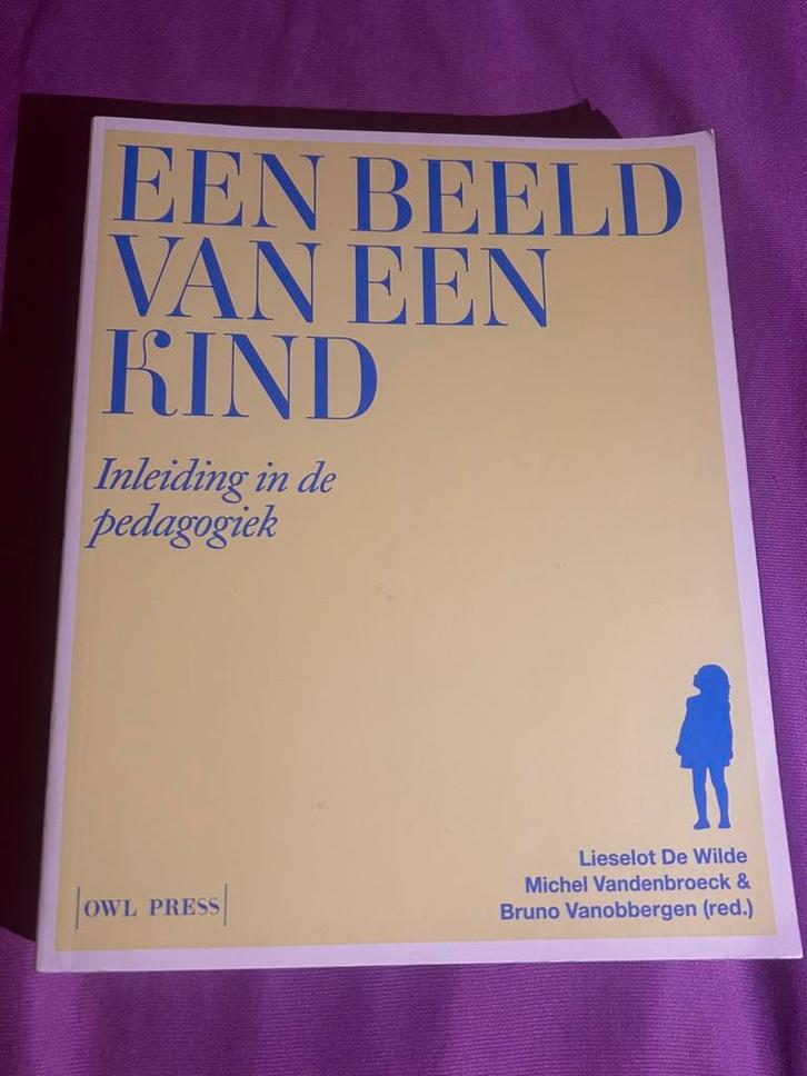Een beeld van een kind: inleiding in de pedagogiek, Boeken, Studieboeken en Cursussen, Nieuw, Hoger Onderwijs, Alpha, Ophalen of Verzenden