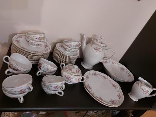 Vintage theeservies TK Thun, Antiek en Kunst, Antiek | Servies compleet, Ophalen