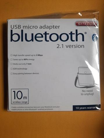 Clef USB BLUETOOTH 2.1, Enlèvement ou Envoi, Comme neuf, USB, Sitecom