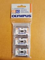 3-pack XB60 Olympus – microcassettes MC-60, 2 t/m 25 bandjes, Ophalen of Verzenden, Met bewaardoos, rek of koffer, Nieuw in verpakking