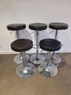 Barkrukken, Huis en Inrichting, Barkrukken, Ophalen, 5 krukken of meer, In hoogte verstelbaar, 60 tot 90 cm