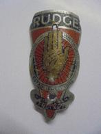 oude fietsplaat rudge nottingham england balhoofdplaatje, Ophalen of Verzenden