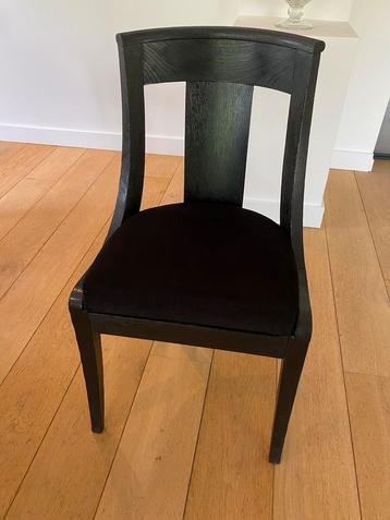 8 chaises gondoles noires beschikbaar voor biedingen