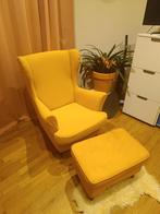 fauteuil ikea avec repose-pieds, Maison & Meubles, Enlèvement, Utilisé