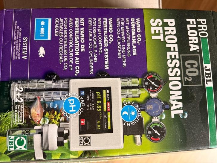 JBL Pro Flora professional set co2, Dieren en Toebehoren, Vissen | Aquaria en Toebehoren, Nieuw, Filter of Co2, Ophalen
