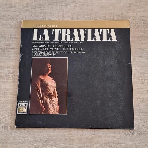Guiseppe Verdi - La Traviata vinyl LP, Cd's en Dvd's, Vinyl | Klassiek, Gebruikt, Opera of Operette, 12 inch, Ophalen of Verzenden