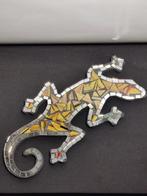 Salamander wanddecoratie mozaïek glas, Ophalen of Verzenden