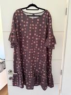 Robe Shein Curve marron à motifs, Kleding | Dames, Jurken, Bruin, Maat 46/48 (XL) of groter, Nieuw, Ophalen of Verzenden