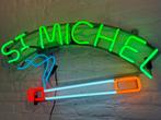 Cigarettes St Michel faisant la publicité NeON, Enlèvement, Utilisé, Table lumineuse ou lampe (néon)