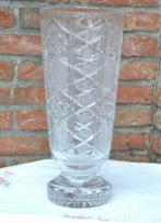 D grand et lourd vase en cristal taillé 40 cm 6kg250, Enlèvement ou Envoi