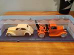 3 dubbele auto's Kuifje, Tintin, Enlèvement, Statue ou Figurine, Neuf