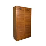 Eiken rolluikkast met 2 luiken, 150 cm hoog, Verzenden