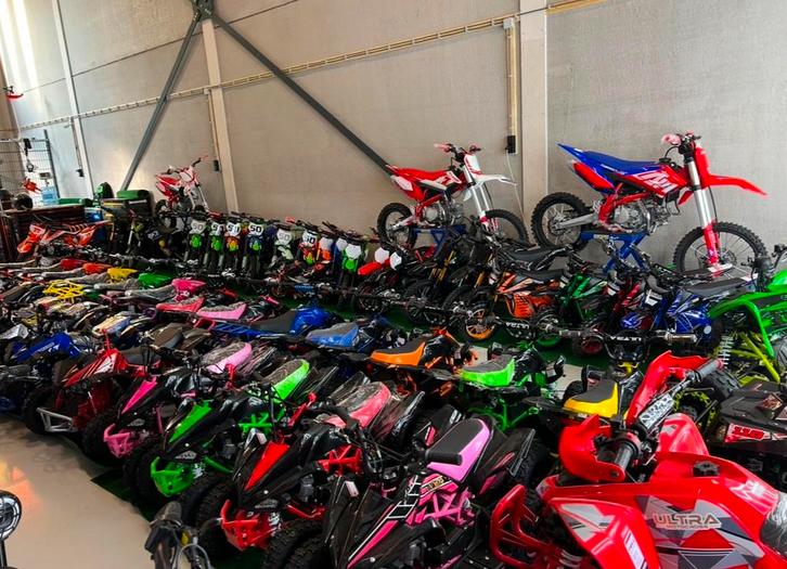 Nieuwe elektrische en benzine quads,crossers,loopfiets enz, Kinderen en Baby's, Speelgoed | Buiten | Accuvoertuigen, Nieuw, Ophalen