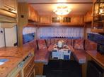 WEIPPERT 650 LUXE+WC-BED+TENT --geleverd---, Caravans en Kamperen, Overige merken, Rondzit, Vast bed, Bedrijf