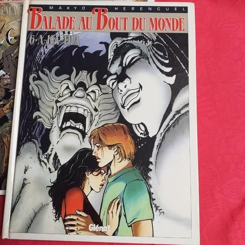 BD "Balade au bout du monde", Boeken, Stripverhalen, Gelezen, Meerdere stripboeken, Ophalen