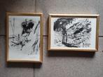 2x druk ARMAND RASSENFOSSE, Antiek en Kunst, Ophalen of Verzenden