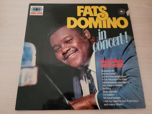 Double disque vinyl 33 tours Fats Domino in concert, Cd's en Dvd's, Vinyl | Pop, Zo goed als nieuw, 1960 tot 1980, Ophalen of Verzenden