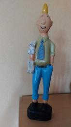 Statuette sympathique en bois léger Tintin et Milou, Ophalen of Verzenden