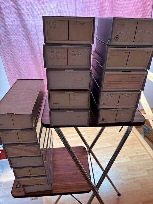 14 diadozen met slides, Audio, Tv en Foto, Diaprojectoren, Gebruikt, Ophalen of Verzenden