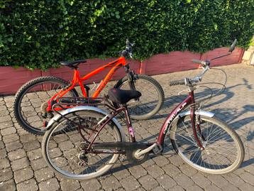 2 vélos:un velo VTT homme-garçon et un velo de ville dame, Enlèvement