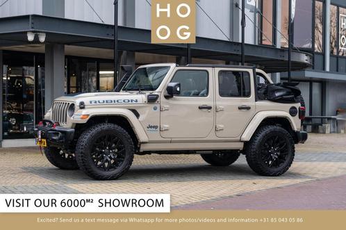 Jeep Wrangler UNLIMITED 4XE 380 BRUTE 20 elek. dak, Auto's, Jeep, Bedrijf, Te koop, Wrangler, Achteruitrijcamera, Adaptive Cruise Control