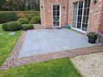 Blauwe steen terras tegels 40/40- 3cm dik, Ophalen