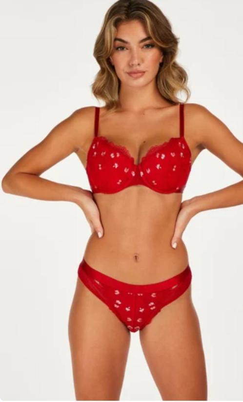 Soutien-gorge 85F et slips neufs non portés, Vêtements | Femmes, Sous-vêtements & Lingerie, Ensemble, Rouge, Enlèvement ou Envoi