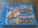 puzzel looney tunes 3 in 1 doos, 104 stuks elk, Enlèvement, Plus de 50 pièces, Utilisé, 6 ans ou plus