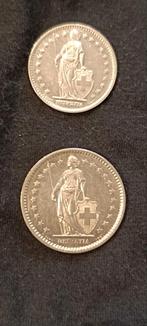 Coffret 1 et 2 francs suisses, Enlèvement, Autres pays, Série