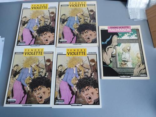 Tendre Violette NB diverses éditions et titres Servais, Boeken, Stripverhalen, Gelezen, Complete serie of reeks, Ophalen of Verzenden
