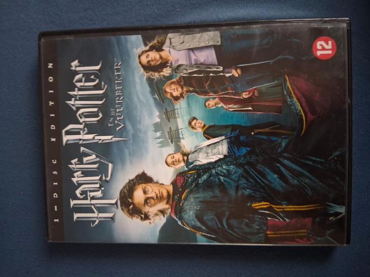 4 Harry Potter films, Cd's en Dvd's, Dvd's | Science Fiction en Fantasy, Zo goed als nieuw, Fantasy, Vanaf 12 jaar, Ophalen